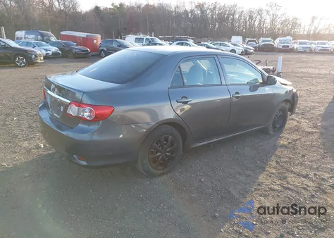 2012 Toyota Corolla L из США, поврежденный, VIN 2T1BU4EE4CC850636